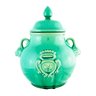 Elegância Milenar em Verde Jade: Potiche Chinês de Cerâmica para Colecionadores - 2