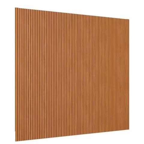 Painel Ripado 300x250cm Modular Linea Brasil Nature Fosco