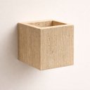 Ver imagem 5 de Arandela Bloco Mini Pietra Quadrado Travertino 12x12x12cm 3000k IP20 Bivolt Ard-Blm-Tr