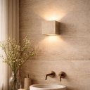 Ver imagem 7 de Arandela Bloco Mini Pietra Quadrado Travertino 12x12x12cm 3000k IP20 Bivolt Ard-Blm-Tr