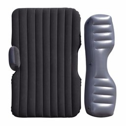 Colchão Cama Inflável para Carro com Bomba Elétrica e Almofada de Pescoço Vg Plus Preto - 1