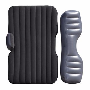Colchão Cama Inflável para Carro com Bomba Elétrica e Almofada de Pescoço Vg Plus Preto