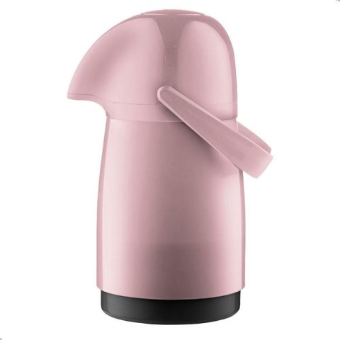 Garrafa Térmica Expressar Color Mantém Bebidas Quentes e Frias Aço Inoxidável Rosa Sanremo 500ml