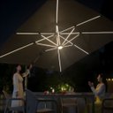 Ver imagem 2 de Ombrelone Energia Solar Led Guarda Sol Tenda Iluminaçao Piscina Praia Deck Varanda Terraço Pousada S