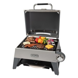 Cuisinart Churrasqueira 3 em 1 - Grelha, Chapa e Forno de Pizza