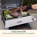 Ver imagem 3 de Cuisinart Churrasqueira 3 em 1 - Grelha, Chapa e Forno de Pizza