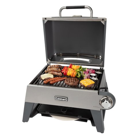 Cuisinart Churrasqueira 3 em 1 - Grelha, Chapa e Forno de Pizza