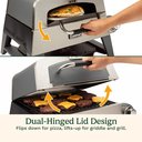 Ver imagem 6 de Cuisinart Churrasqueira 3 em 1 - Grelha, Chapa e Forno de Pizza