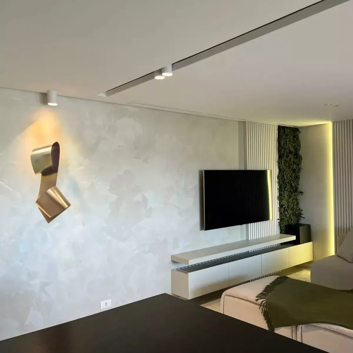 Ver imagem 3 de Decoração Escultura de Parede de Metal Exclusivo no Brasil Home Decor Dourado