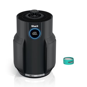 Purificador de Ar Shark Hp152 Neverchange Hepa 650 Pés² Cinza Carvão 26w