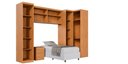 Ver imagem 2 de Guarda Roupa Modulado Solteiro Dallas Benetil Móveis