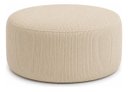 Ver imagem 6 de Sofá e Puff Orgânico Virginia 200cm Sala Suede: Bege