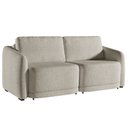 Ver imagem 2 de Sofá Cama Modulado Retrátil e Reclinável Decorativo Varsóvia 176cm Bouclê Bege Escuro G33 - Gran Bel