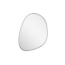 Ver imagem 1 de Espelho Pinterest Grande Orgânico Borda Couro 3cm Decorativo Sala Quarto 44x64cm Mod. Nuvem Preto