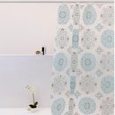 Ver imagem 2 de Coina Box Peva Círculos Cinza e Azuis 180x160cm - Uzoo Cortina Box Peva 1.80x1.60m Circulos Azuis-