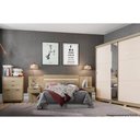 Ver imagem 3 de Cômoda Casal 1112 C/ 2 Portas e 3 Gavetas Branco - Carraro