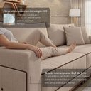Ver imagem 6 de Sofá para Sala de Estar Living 5 Lugares 256cm Montes Claros