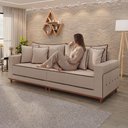 Ver imagem 7 de Sofá para Sala de Estar Living 5 Lugares 256cm Montes Claros