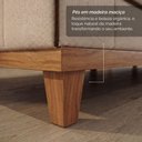Ver imagem 5 de Sofá para Sala de Estar Living 5 Lugares 256cm Montes Claros