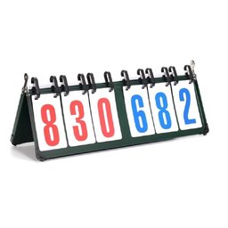 Placar Contador de Pontos de Mesa Triplo Ate 999 Pontos Marcador Contador Manual Basquete Futebol - 1