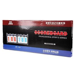Placar Contador de Pontos de Mesa Triplo Ate 999 Pontos Marcador Contador Manual Basquete Futebol - 8