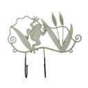 Ver imagem 4 de Gancho Ferro Enfeite Sapo Kit 4 Uni Porta Chaves Chapeu Bone Decoraçao Parede Pendura Casa Quarto Sa