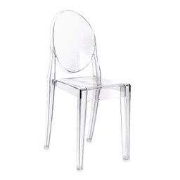 Cadeira design jantar cozinha Victoria Ghost Miss Sophia Incolor - 1