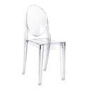 Ver imagem 1 de Cadeira design jantar cozinha Victoria Ghost Miss Sophia Incolor