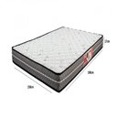 Ver imagem 2 de Colchão Queen Prorelax 158X198X17 Max Firm Cinza Opala