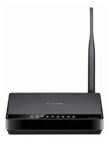 Roteador D-link Dsl-2730n - 150mbps 5dbi - Mostruário - Preto - 110V/220V