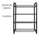 Ver imagem 5 de Sapateira 8/12 Pares Sapato/ Tênis Calçados Desmontável