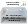 Suporte Impressora Prateleira Mdf Branco. Ea Decor - 3