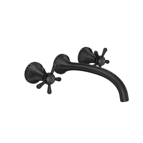Misturador de Parede p/ Lavatorio Perola Black Matte - Deca Deca Metais