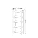 Ver imagem 4 de Estante Gamer com 5 Prateleiras - Preto/Azul