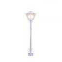 Ver imagem 1 de Poste de Jardim Colonial Quadrado 1,76m P7 em Aço Branco