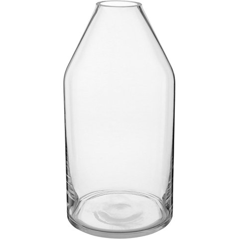 Vaso Decorativo Enfeite Casa Home&Co Vidro 30x15x15cm Transparente