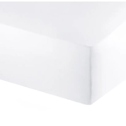 Lençol Queen Bud Vision 300 Fios com Elástico Buddemeyer Branco