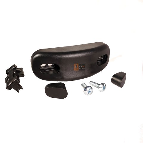 Canoa para Fixação de Encosto Comum Preto Frisokar