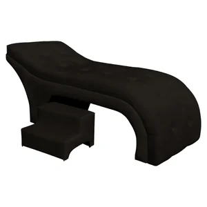 Maca Mesa Estética Facial Cílios Sobrancelhas Salão Massagem Veludo 70 cm - Estopar Maca Botonê Velu