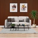 Ver imagem 1 de Painel Decorativo Ripado de Pvc Barra de 270cm Azn - Cedrinho