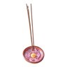 Incensário de Cerâmica Peruano Roxo 11 Cm para 3 Incenso - 1