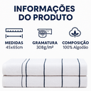 Ver mais imagens de Kit 5 Pano Prato Copa Atoalhado Xadrez 100% Algodão Colorido