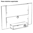 Ver imagem 5 de Painel Supenso para Tv 47 Pol 120 Cm Cedro Off White Arly Cedro Off White