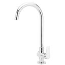 Ver imagem 1 de Torneira Cozinha Bancada Bica Alta C/arejador Movel Acacia Cromado 1/4 (2 a 40mca) - Pevilon
