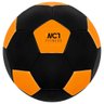 Bola Futebol Preto Laranja Florescente Neon Esporte Treinamento Criança Adulto – Wct Fitness - 1