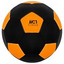 Ver imagem 1 de Bola Futebol Preto Laranja Florescente Neon Esporte Treinamento Criança Adulto – Wct Fitness