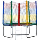 Ver imagem 1 de Cama Elástica Pula Pula 1,83 Fechamento Ziper Colorida 100% Nacional Suporta até 160kg