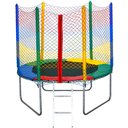 Ver imagem 4 de Cama Elástica Pula Pula 1,83 Fechamento Ziper Colorida 100% Nacional Suporta até 160kg