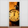 Adesivo para Porta Relógio de Bolso Retrô- 83X210Cm - 1
