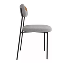 Ver imagem 2 de Kit 4 Cadeiras para Sala de Jantar e Cozinha Melissa em Aço Carbono